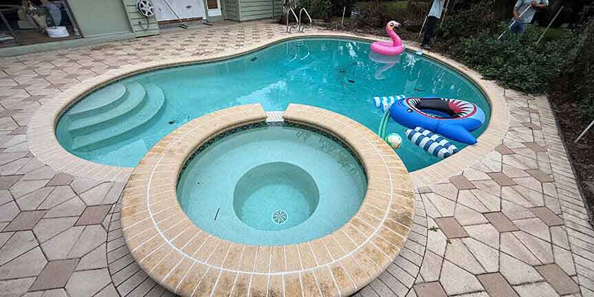 Blades Before spa view