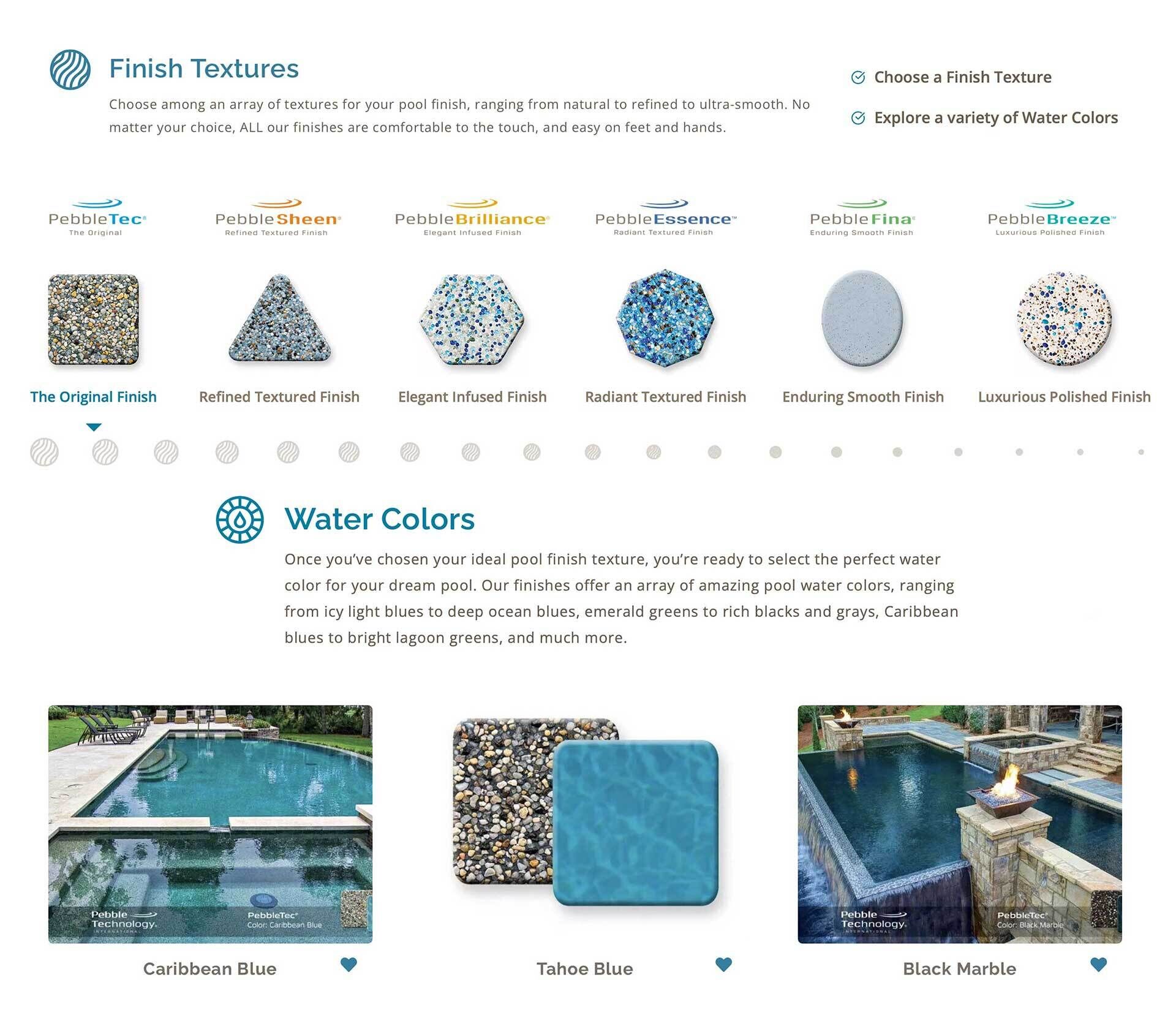 Pools panel 9 Finish Textures Water Colors desktop 1920 new